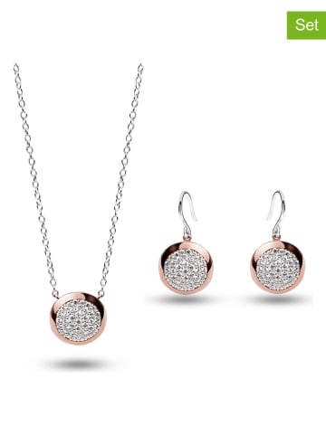 Les Favorites 2tlg. Schmuckset: Halskette und Ohrhänger