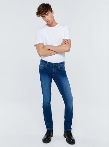 BIG STAR Dżinsy - Slim fit - w kolorze niebieskim