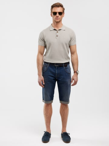 BIG STAR Szorty dżinsowe w kolorze granatowym