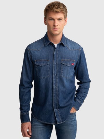 BIG STAR Jeanshemd- Regular fit - in Dunkelblau