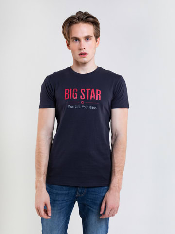 BIG STAR Koszulka w kolorze granatowym