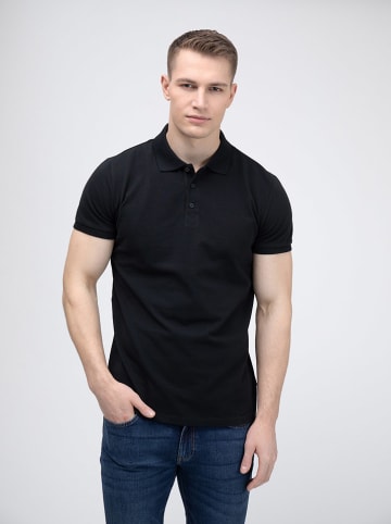 BIG STAR Poloshirt in Schwarz
