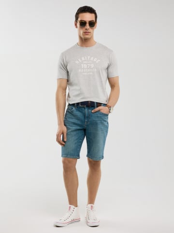 BIG STAR Koszulka w kolorze szarym