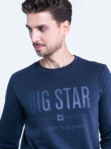 BIG STAR Bluza w kolorze granatowym