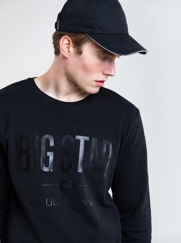 BIG STAR Bluza w kolorze czarnym