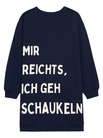 Danamade Sukienka "Delena" w kolorze granatowym