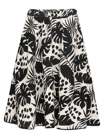 Danamade Spódnica "Dxahara" w kolorze biało-czarnym