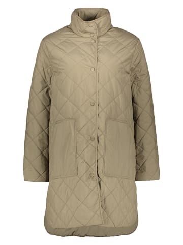 Fuchs Schmitt Płaszcz pikowany w kolorze oliwkowym