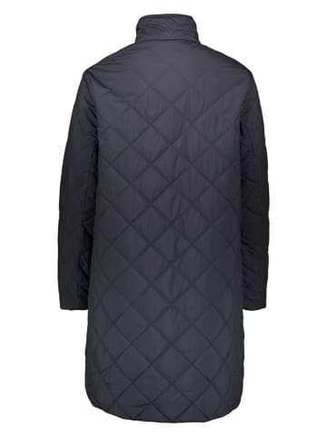 Fuchs Schmitt Doorgestikte mantel donkerblauw