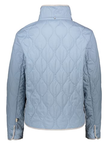 Fuchs Schmitt Doorgestikte jas lichtblauw