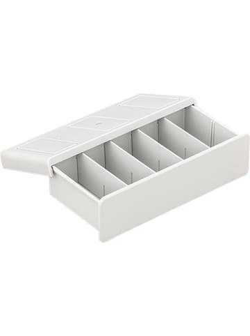 Joybos Wäsche-Organizer in Weiß - (B)36 x (H)8,5 x (T)18 cm