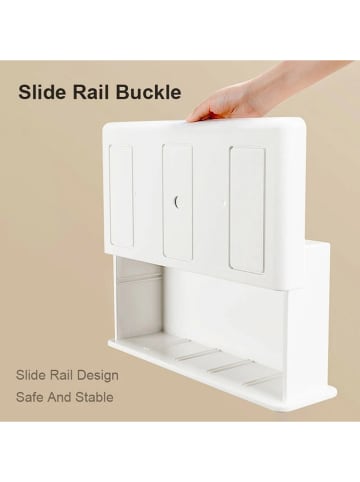 Joybos Wäsche-Organizer in Weiß - (B)36 x (H)8,5 x (T)18 cm