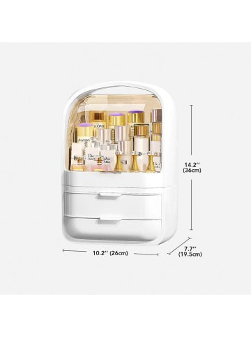 Joybos Organizer w kolorze jasnoróżowym na kosmetyki - 26 x 36 x 19,5 cm