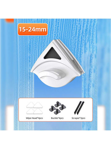 Joybos Magnetische glasreiniger, 8-15 mm glasdikte