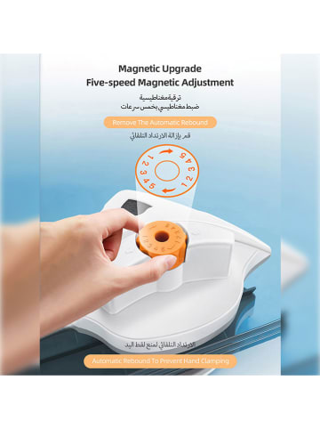 Joybos Magnetyczny przyrząd do mycia szyb - grubość szkła 8-15 mm