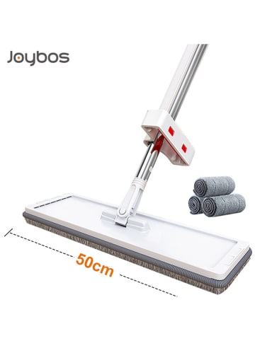 Joybos Bodenwischer in Weiß/ Grau - (H)150 cm