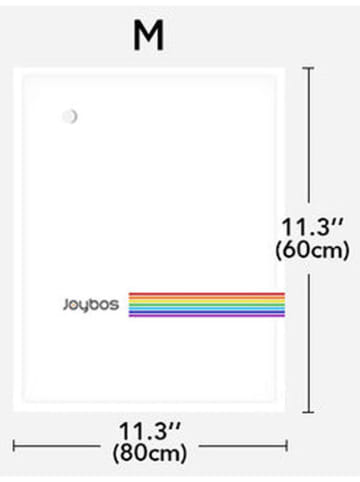 Joybos Vakuum-Aufbewahrungsbeutel in Weiß/ Bunt - (L)60 x (B)80 cm