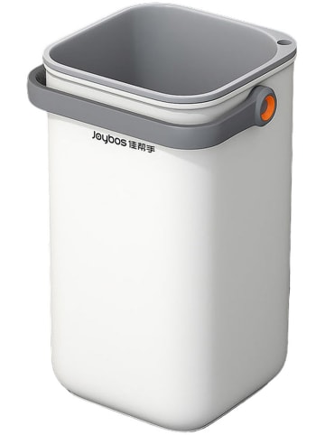 Joybos Keuken afvalemmer wit/grijs - 12 l