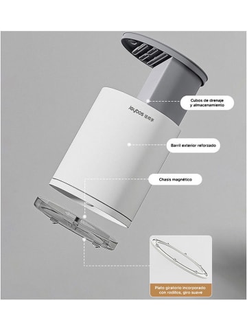 Joybos Messenblok wit/grijs - (B)17,5 x (H)24,5 cm