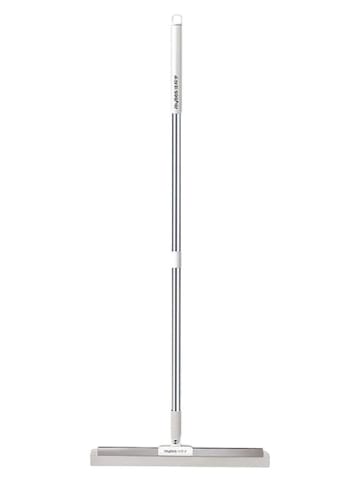 Joybos Ściągaczka w kolorze srebrno-białym do podłóg i szyb - 40 x 150 cm