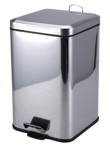 Joybos Kosz łazienkowy w kolorze srebrnym - 3 l