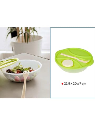 Joybos Lunchbox groen - (H)5 x Ø 22 cm