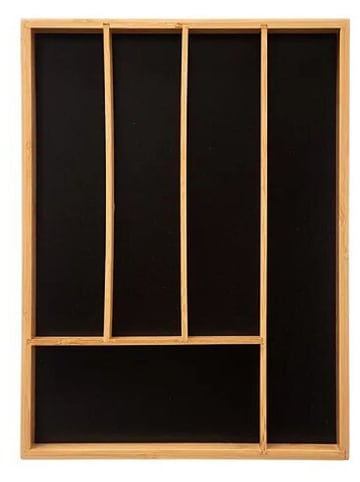 Joybos Bestekbak lichtbruin/zwart - (L)34 x (B)25 cm