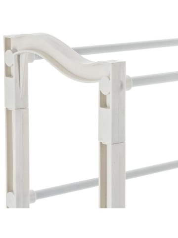 Joybos Schuhregal in Weiß - (B)65,5 x (H)138 x (T)24,5 cm