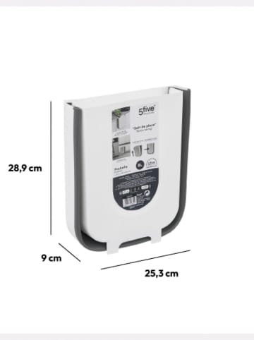 Joybos Abfall-Auffangschale in Weiß - 8 l