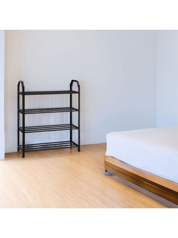 Joybos Schuhregal in Schwarz - (B)49,5 x (H)64 x (T)18,5 cm