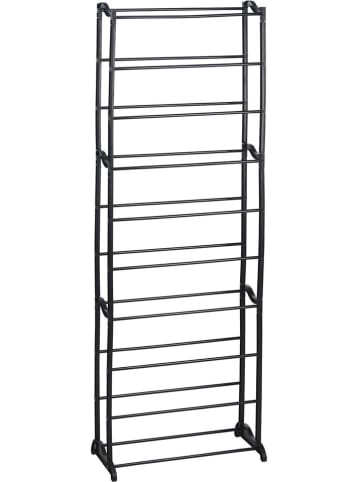 Joybos Schoenenrek zwart - (B)50 x (H)130 x (D)24 cm