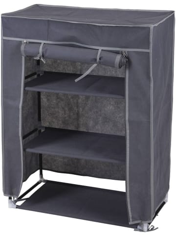 Joybos Schuhregal in Grau - (B)60 x (H)80 x (T)30 cm