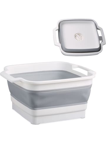 Joybos 6-częściowy zestaw w kolorze biało-szarym do zmywania naczyń