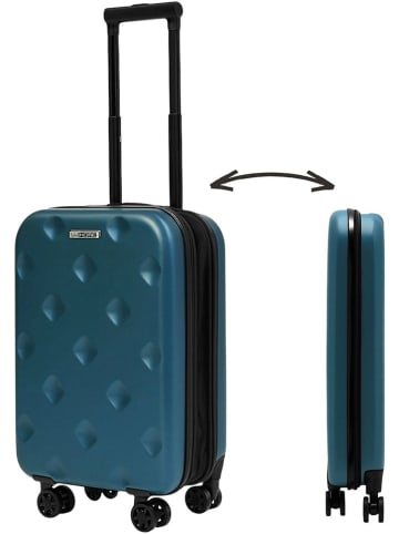 Joybos Walizka w kolorze niebieskim - 38 x 58 x 22 cm