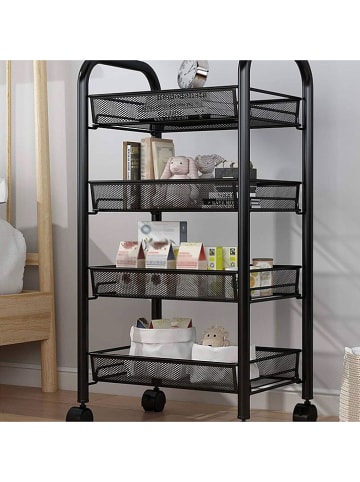 Joybos Rolkast zwart - (B)29 x (H)86 x (D)12 cm