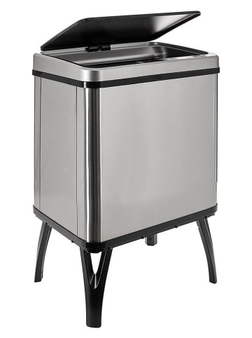 Joybos Sensor-afvalemmer grijs - 30 l