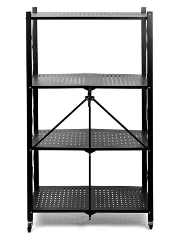 Joybos Staande kast zwart - (B)71 x (H)125 x (D)34 cm