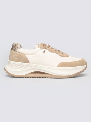 BIG STAR Leder-Sneakers in Beige