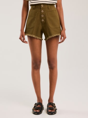 BIG STAR Szorty dżinsowe w kolorze khaki