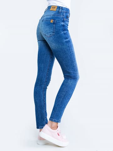 BIG STAR Dżinsy - Skinny fit - w kolorze niebieskim