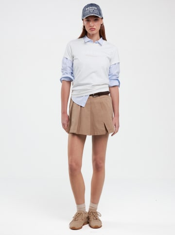 BIG STAR Spódnica w kolorze jasnobrązowym