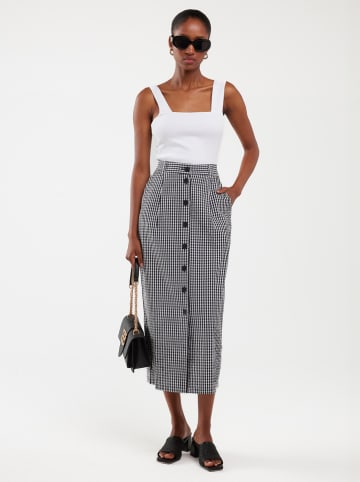 BIG STAR Spódnica w kolorze czarno-białym