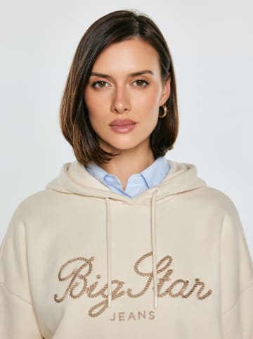 BIG STAR Bluza w kolorze kremowym