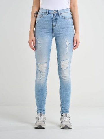 BIG STAR Dżinsy - Skinny fit - w kolorze błękitnym