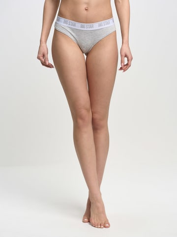 BIG STAR Stringi "Clarice" w kolorze szarym