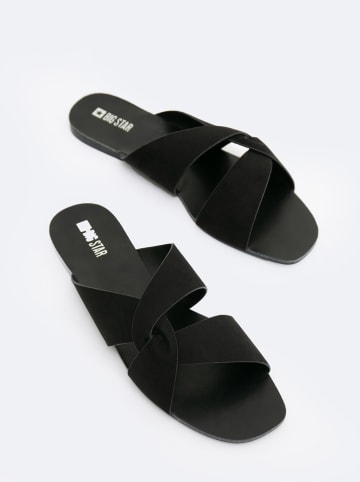 BIG STAR Pantoletten in Schwarz