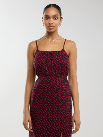 BIG STAR Kleid in Schwarz/ Rot