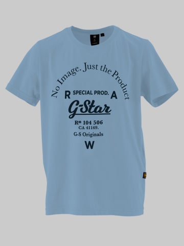 G-Star Shirt lichtblauw