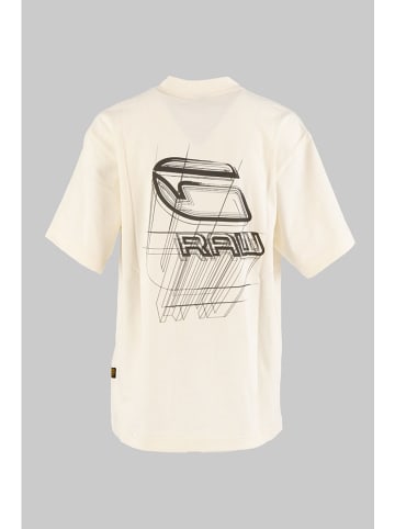 G-Star Koszulka w kolorze kremowym