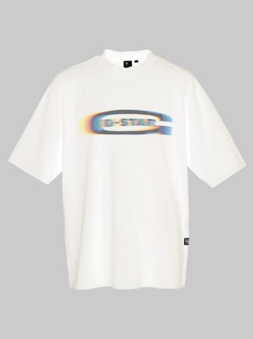 G-Star Koszulka w kolorze kremowym